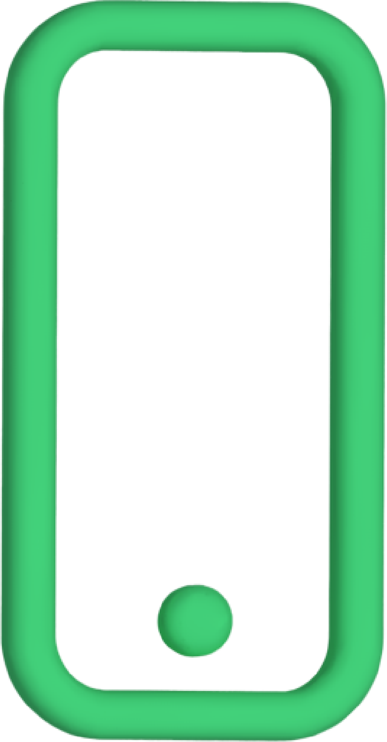 Mobile Phone 3d Icon